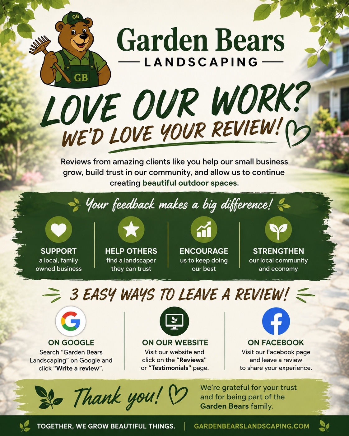 Garden Bears review program